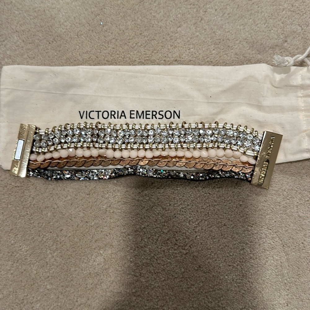 Victoria Emerson magnetic closure bracelet